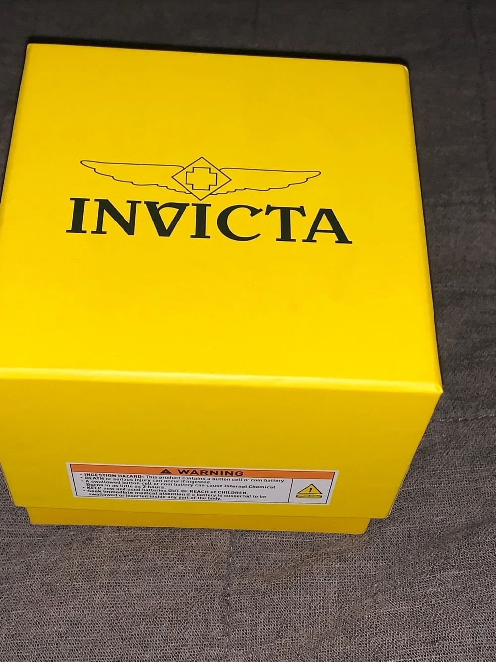 Invicta Gold-Tone Women's Bracelet Watch with Black Dial